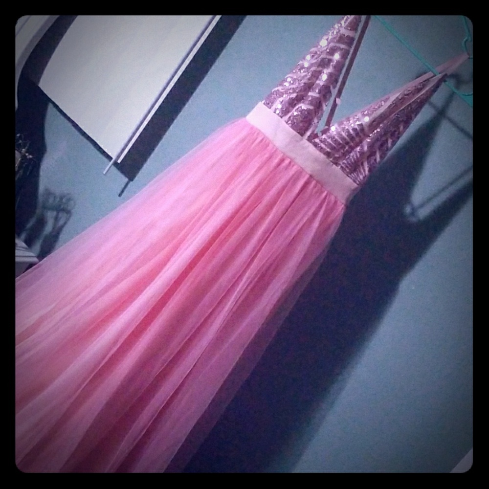 Pink dress